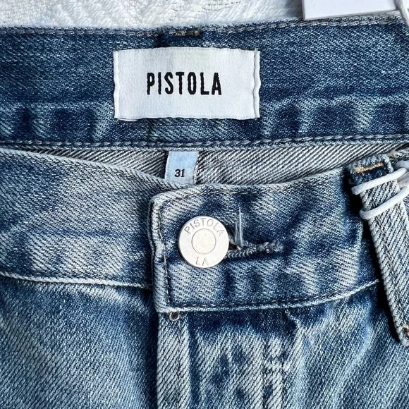 Pistola Charlie High Rise Straight Leg Jeans, NWT, cropped ankle - Picture 3 of 7